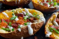 Crispy Air Fryer Keto Potato Skins
