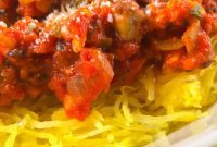 Guilt Free Vegan Tempeh Bolognese Sauce Low Carb Low Calorie Recipe