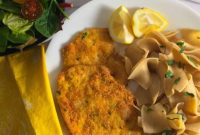 Quick Crispy Air Fryer Keto Chicken Schnitzel