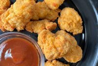 Crispy Air Fryer Frozen Popcorn Chicken