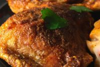 Crispy Skin Frozen Chicken Thighs Air Fryer Recipe