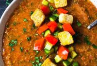 Vibrant No-Cook Vegan Gazpacho