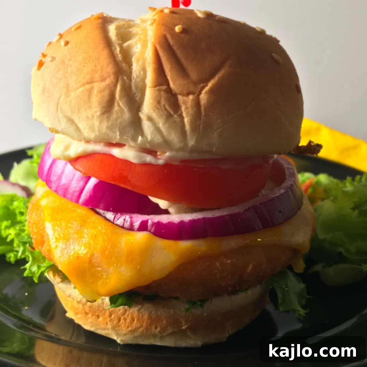 Crispy Air Fryer Frozen Chicken Patties 1 featured 19010