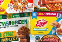 Crispy Air Fryer Frozen Waffles Eggo Protein and Mini Varieties