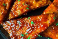 Golden Crispy Air Fryer Tempeh