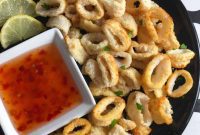 Crispy Air Fryer Keto Calamari Unbreaded