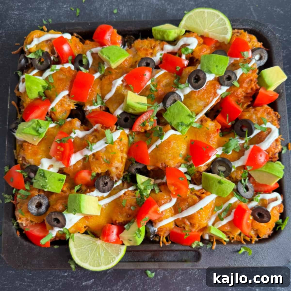 Air Fryer Bell Pepper Nacho Boats 1 featured 2072