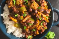 Delicious Vegan Gluten-Free Black Bean Curry