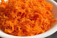 Candied Carrot Recipe for Cake Decoration