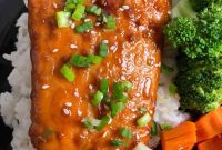 Easy Air Fryer Teriyaki Salmon