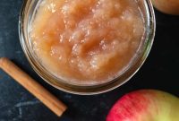 Pure Homemade Applesauce No Added Sugar