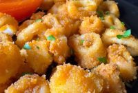 Pork Rind Crusted Air Fryer Calamari