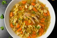Hearty Slow Cooker Chicken Feet Soup