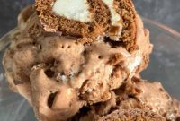 DIY Swiss Roll Ice Cream