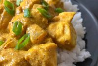 Easy Air Fryer Chicken Curry