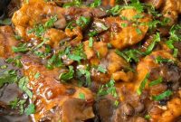 Recreate Ina Garten’s Chicken Marsala with Mushrooms