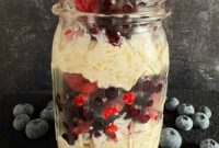 Overnight Oats: Your Favorite Frozen Fruit Creation