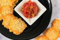 Air Fryer Keto Parmesan Protein Crisps
