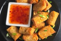 Unlock Crispy Perfection Air Fried Ling Ling Mini Spring Rolls