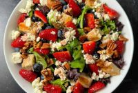 Bob Evans Inspired Keto Summer Berry Salad