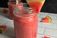 Refreshing Watermelon Banana Smoothie