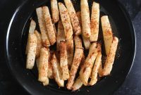 Crispy Air Fryer Jicama Fries with Creamy Keto Vegan Dip