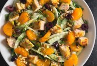 Air Fryer Crispy Chicken Salad