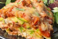 Skinny Keto Low Carb Lasagna Recipe
