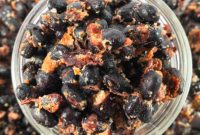 Crispy Roasted Black Beans Oven or Air Fryer Method