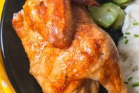 Crispy Air Fryer Rotisserie Cornish Hen Recipe and Nutrition Facts