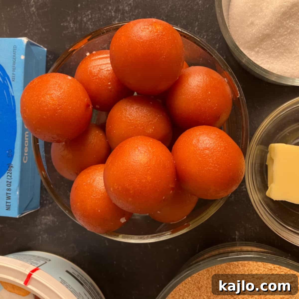 Decadent Gulab Jamun Cheesecake Eggless No Bake Or Baked 3 gulab jamun