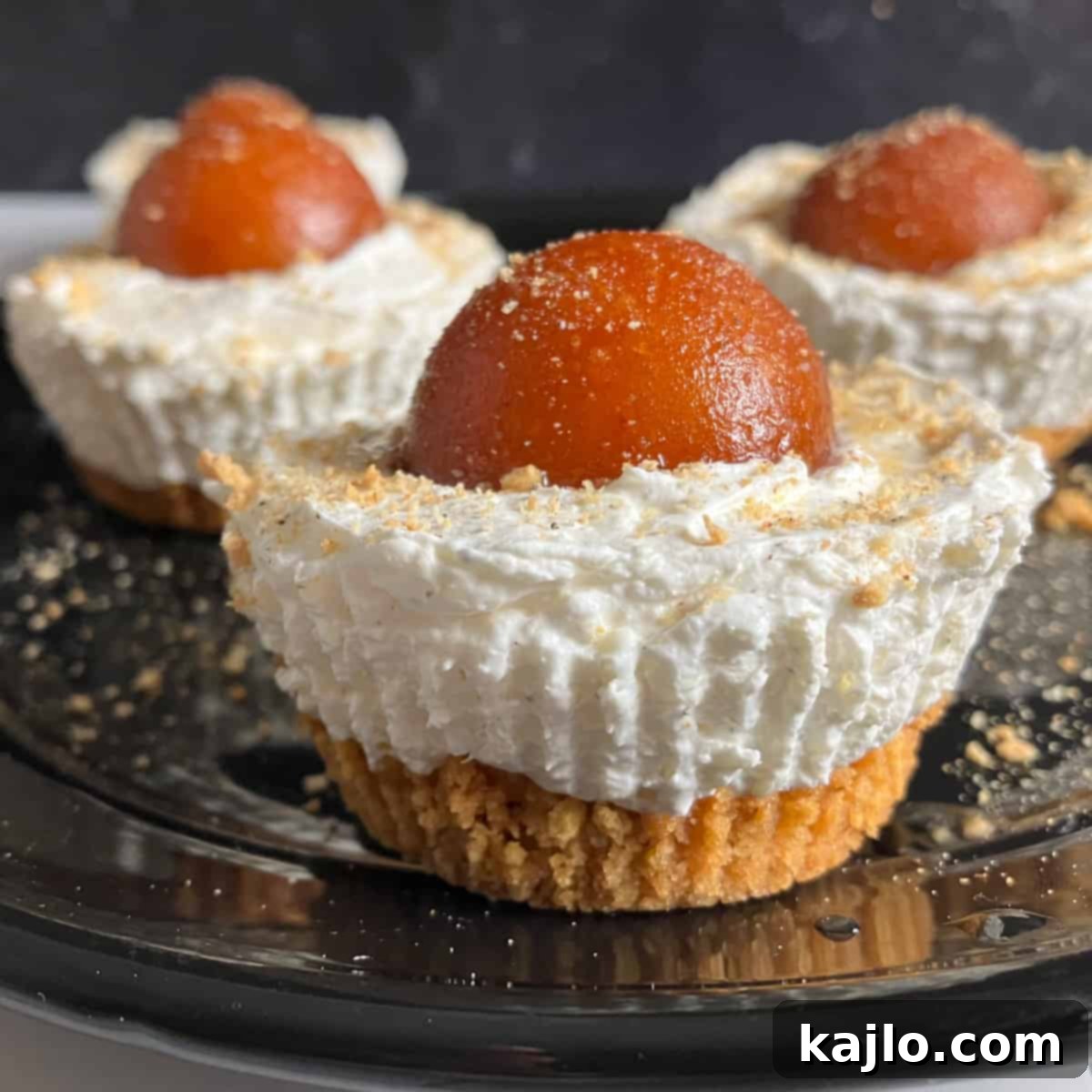 Decadent Gulab Jamun Cheesecake Eggless No Bake Or Baked 7 gulab jamun cheesecake recipe