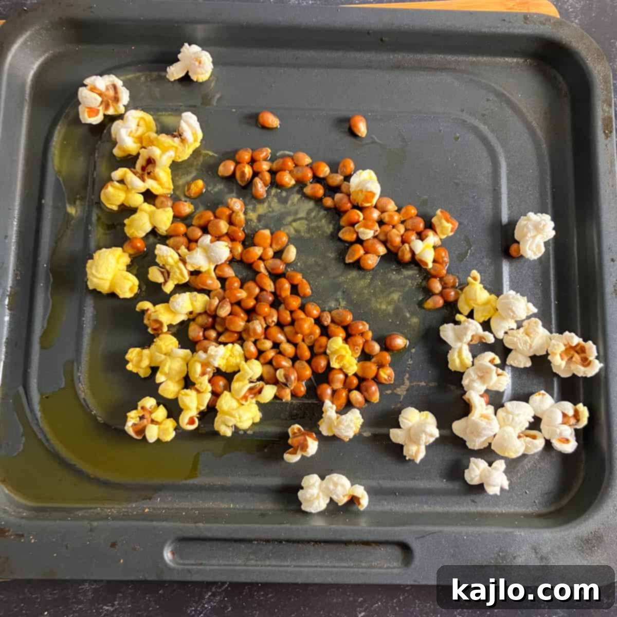Air Fryer Magic for Microwave Popcorn 4 Sparse results of air fryer microwave popcorn after 10 minutes