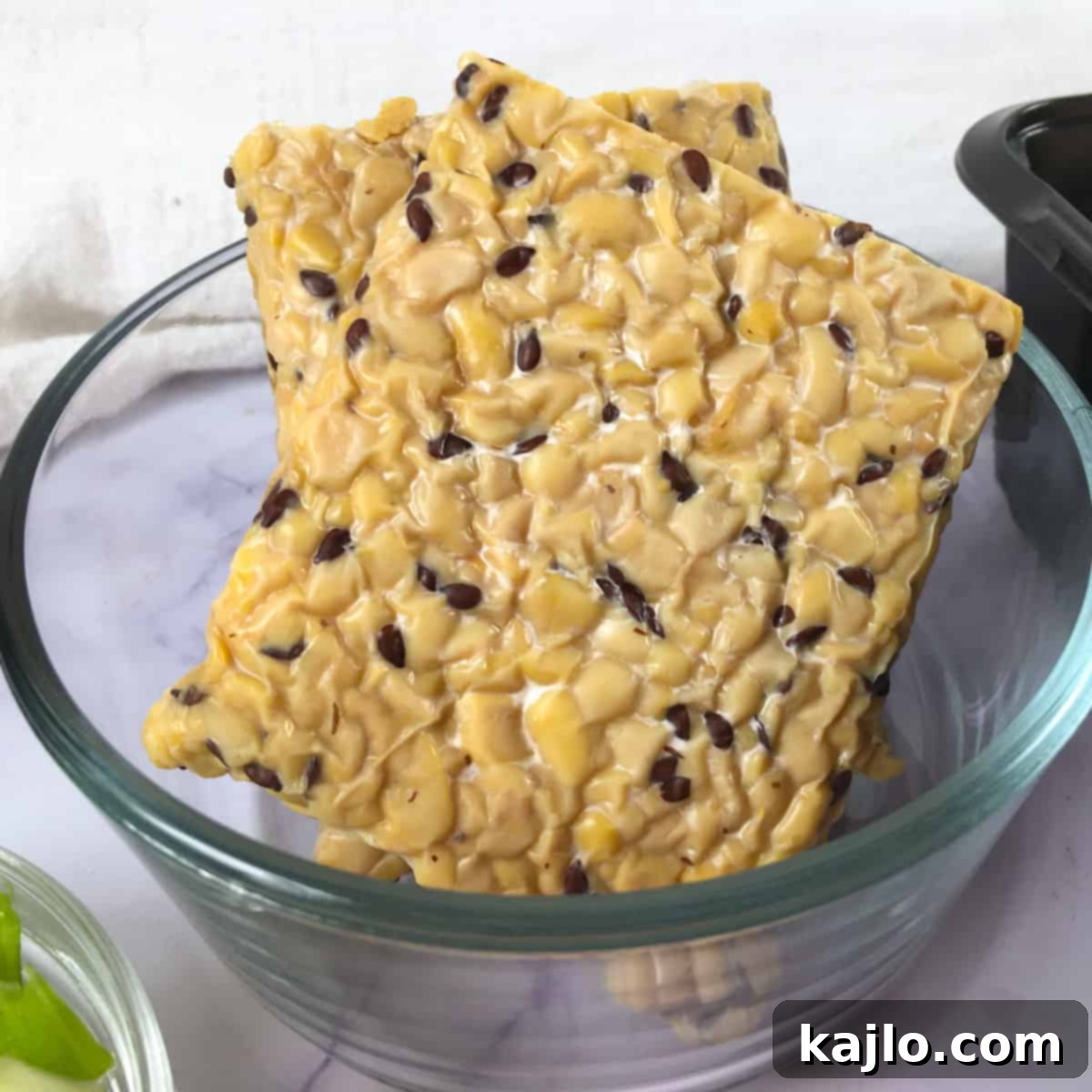 Guilt Free Vegan Tempeh Bolognese Sauce Low Carb Low Calorie Recipe 3 tempeh blocks