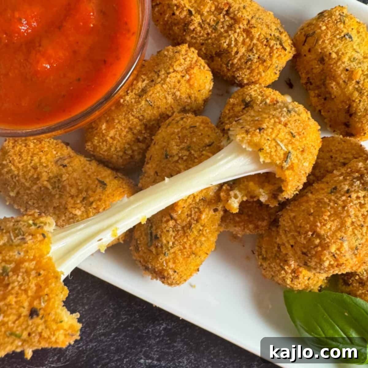 keto mozzarella sticks