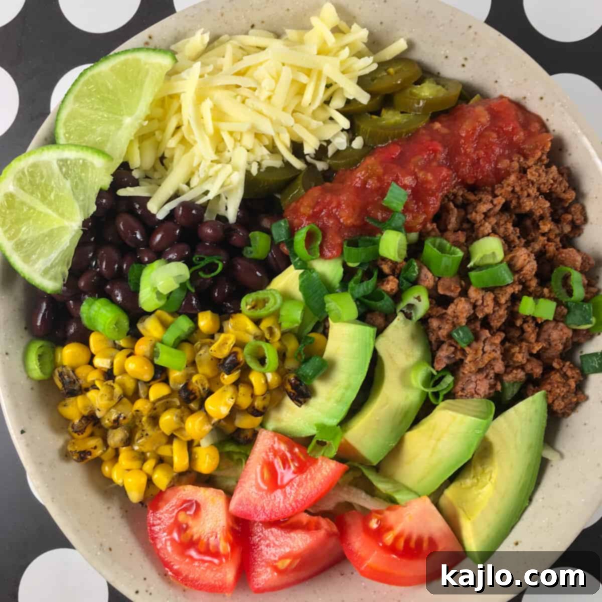 air fryer ground beef bowls
