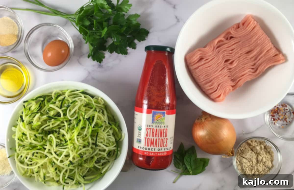 air fryer turkey meatballs ingredients