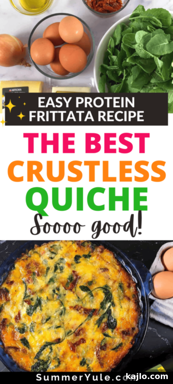high protein frittata