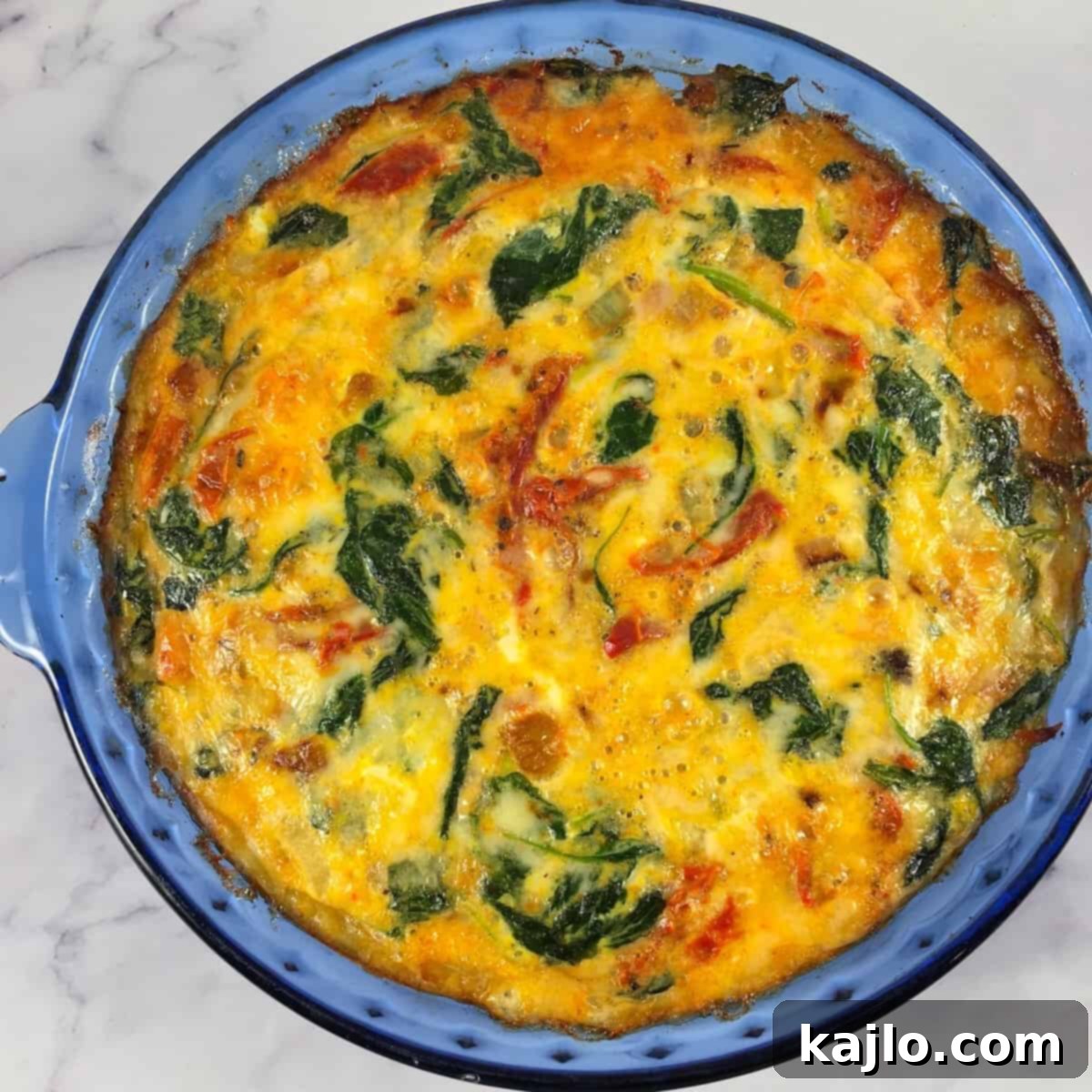 keto crustless quiche