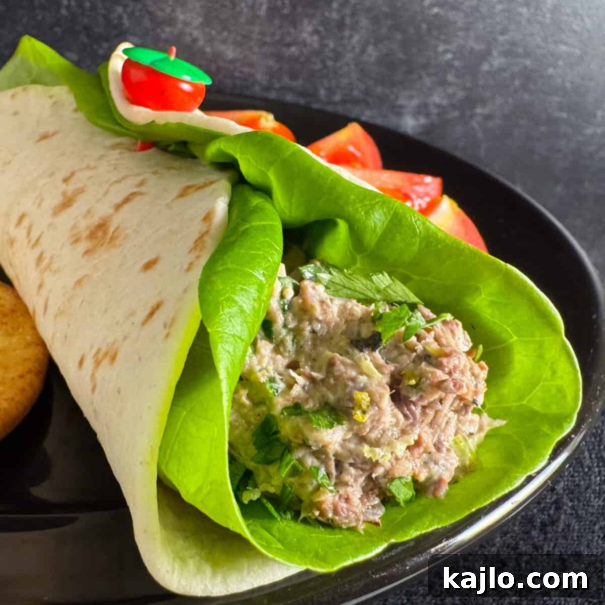 Delicious Keto Low Carb Sardine Wraps 6 sardine salad sandwich wraps