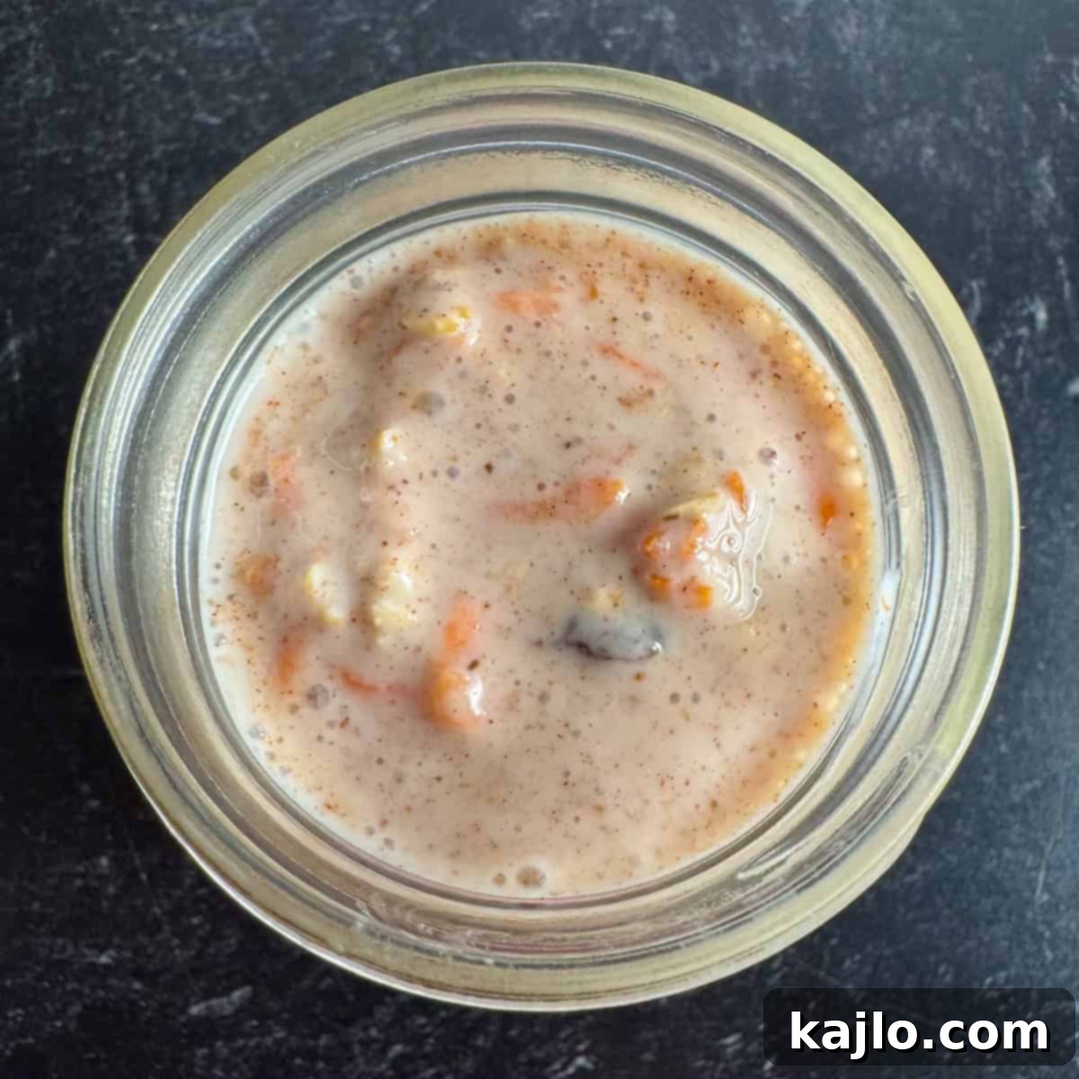Overnight oats refrigerating for weight gain