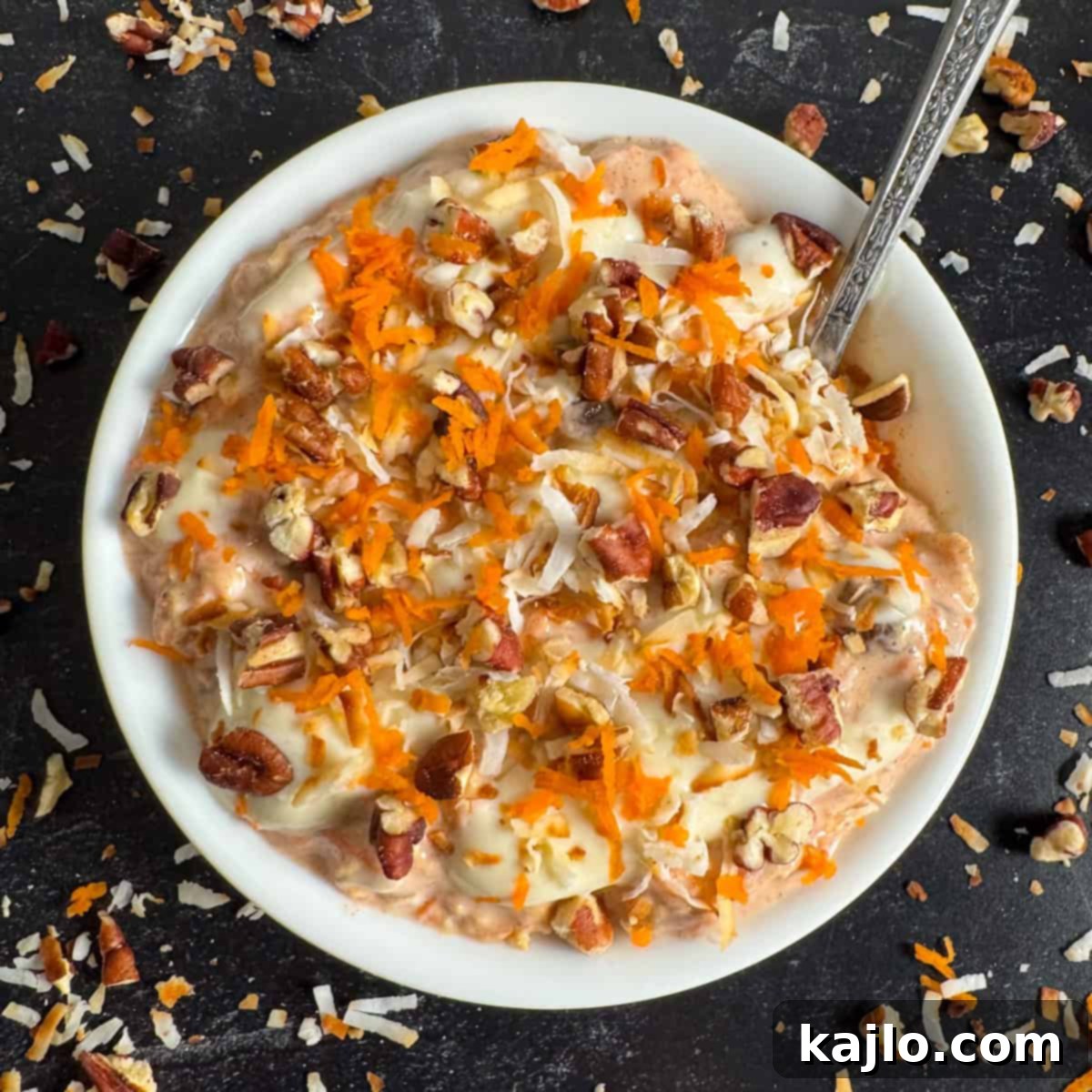 High calorie overnight oats recipe ready to eat