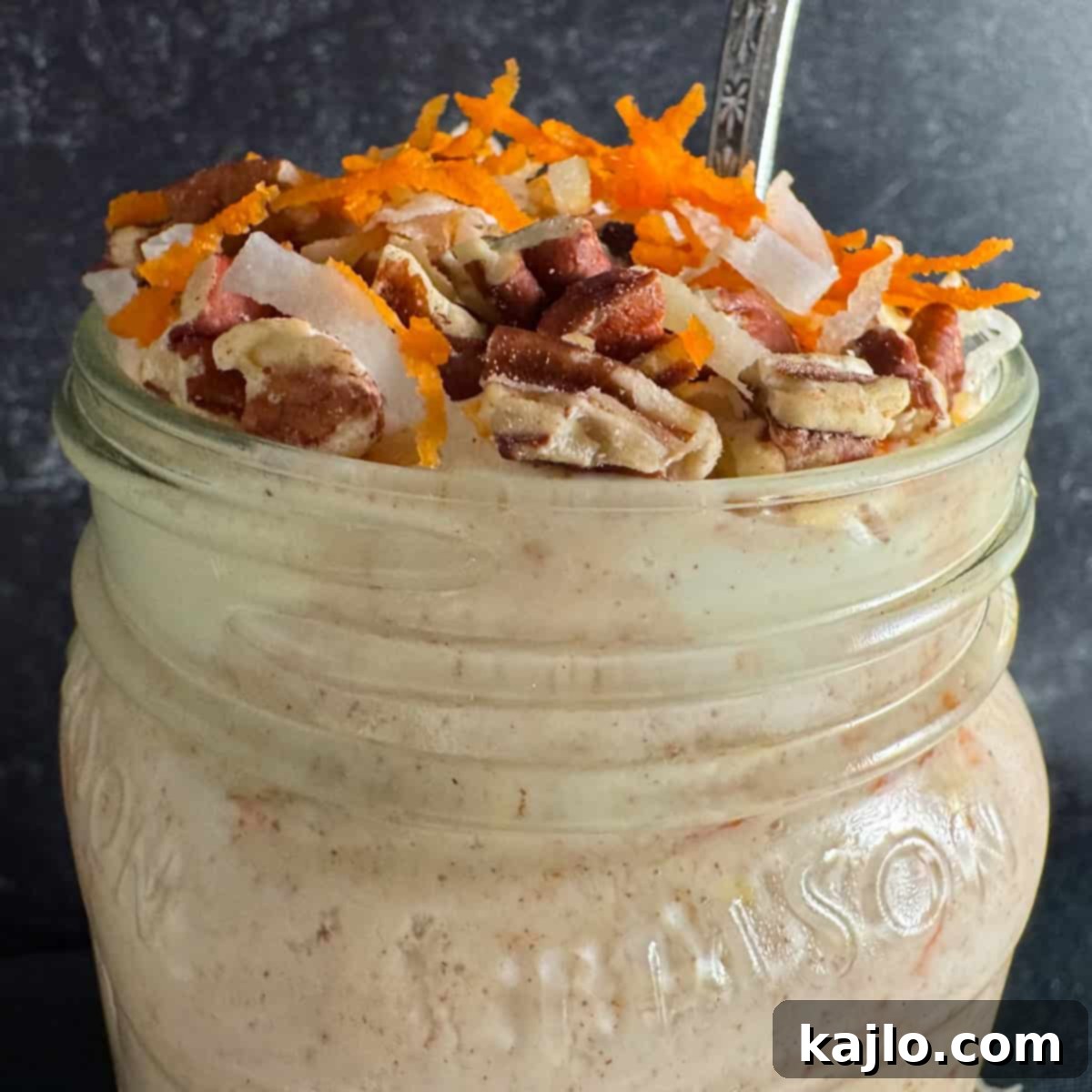 Variety of toppings for overnight oats for weight gain