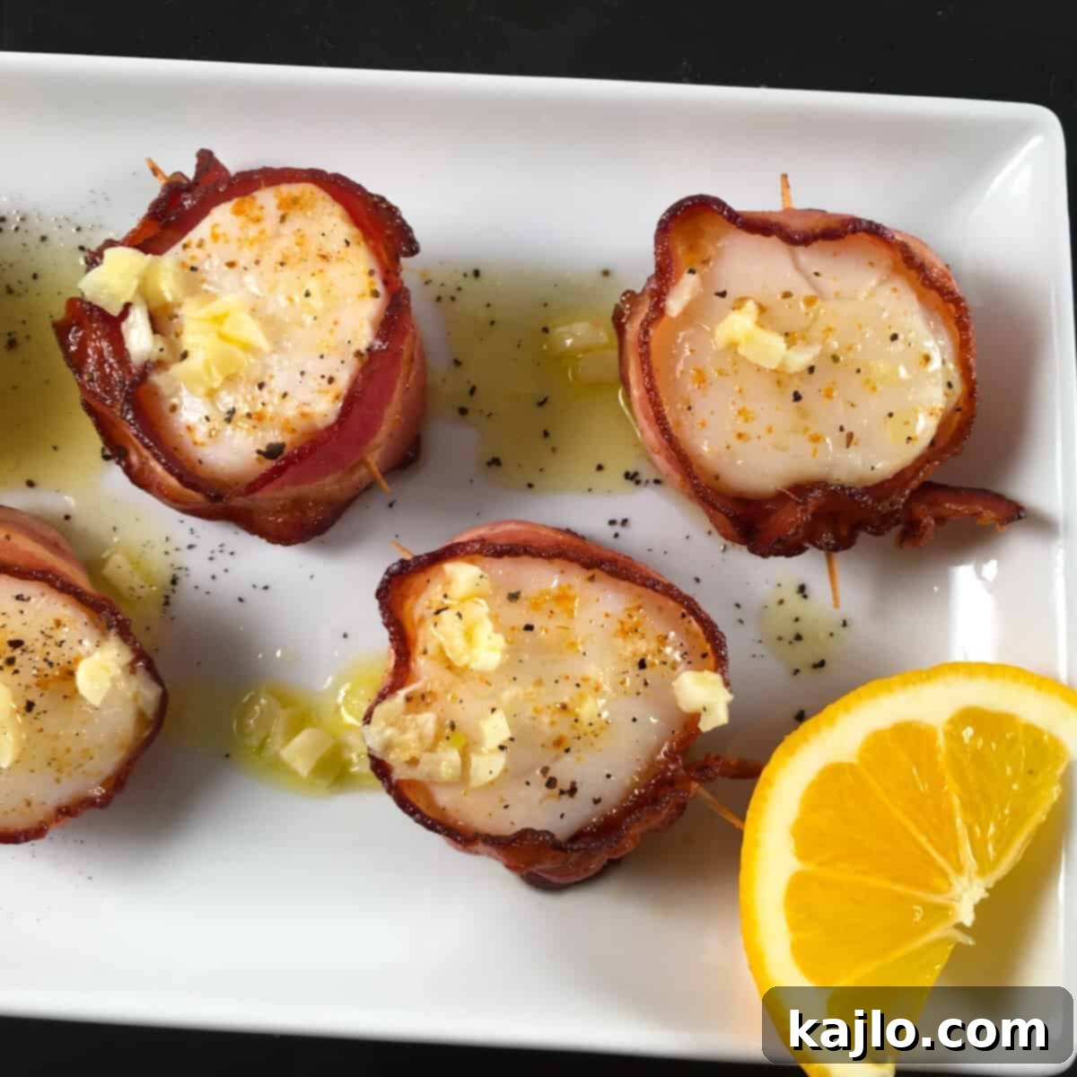 Restaurant-Quality Air Fryer Scallops 5 air fryer scallops garlic butter