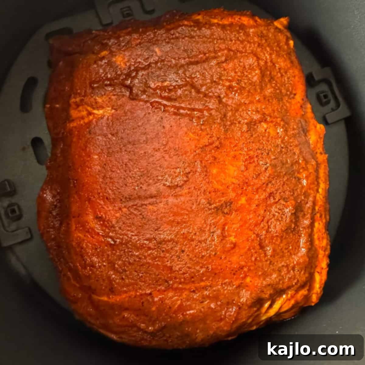 pork shoulder in air fryer basket