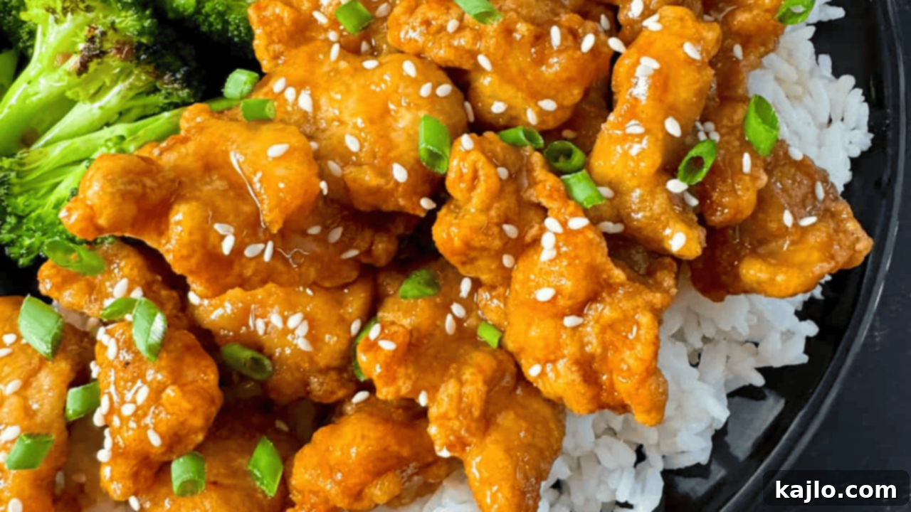 Trader Joe's orange chicken cooked perfectly crispy in the air fryer in minutes.