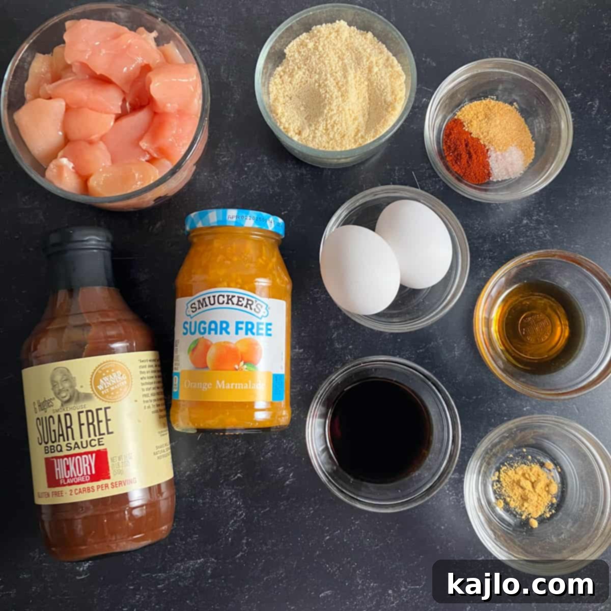 keto orange chicken ingredients