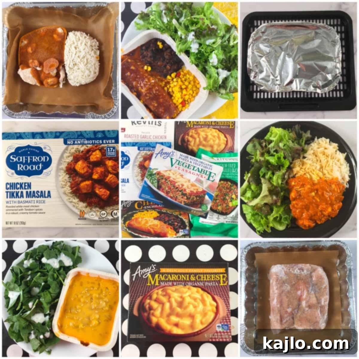 air fryer frozen microwave meals