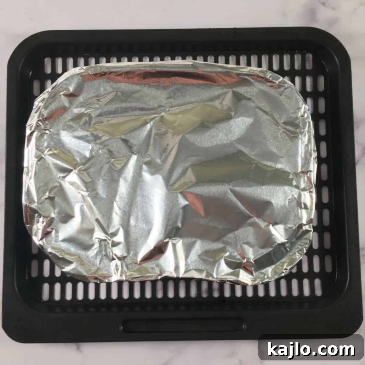 frozen meal in air fryer