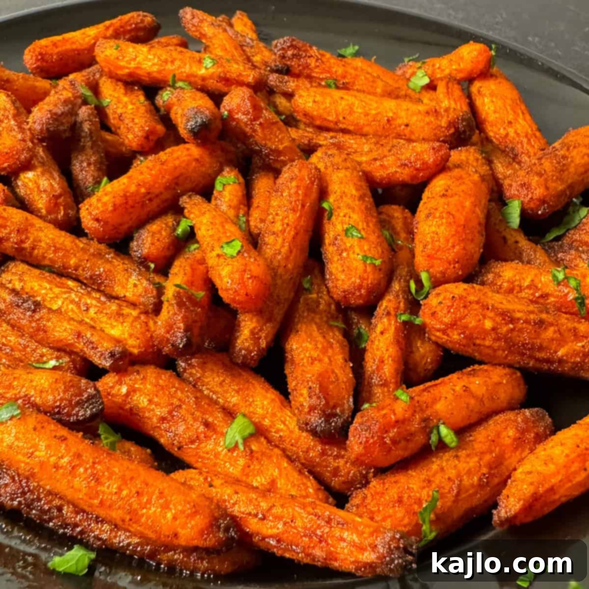 Crispy Air Fryer Baby Carrots 5 how to air fry baby carrots